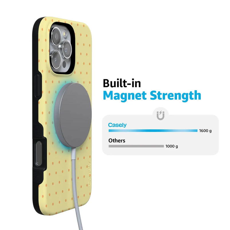 On the Dot | Yellow Polka Dot Case