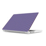 Perfect Stripes | Purple & Blue Stripes Laptop Shell