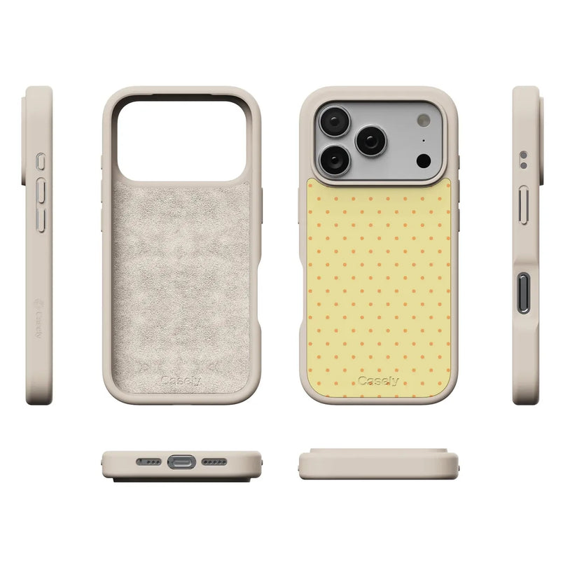 On the Dot | Yellow Polka Dot Case