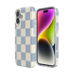 Fit Check | Light Blue Checkerboard Case