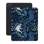 Midnight Reef | Shark Print iPad Case - iPad Pro 12.9" (M2, 2022)