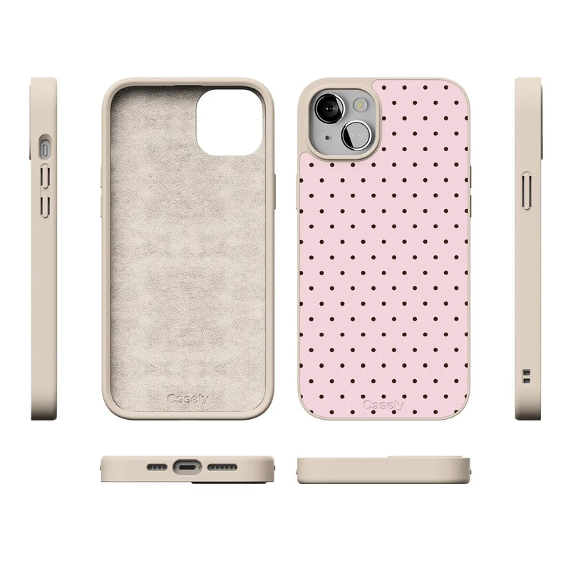 On the Dot Pink Polka Dot Case On the Dot Pink Polka Dot Case