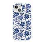 Rose to Fame | Blue & White Rose Floral Case