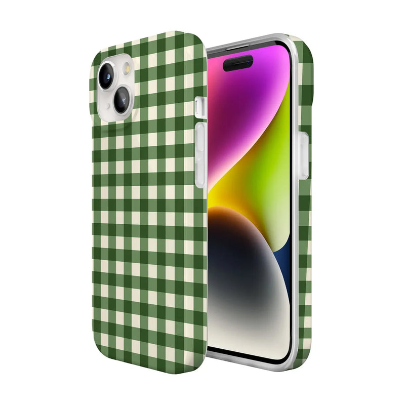 Checked Twice | Green Plaid Case