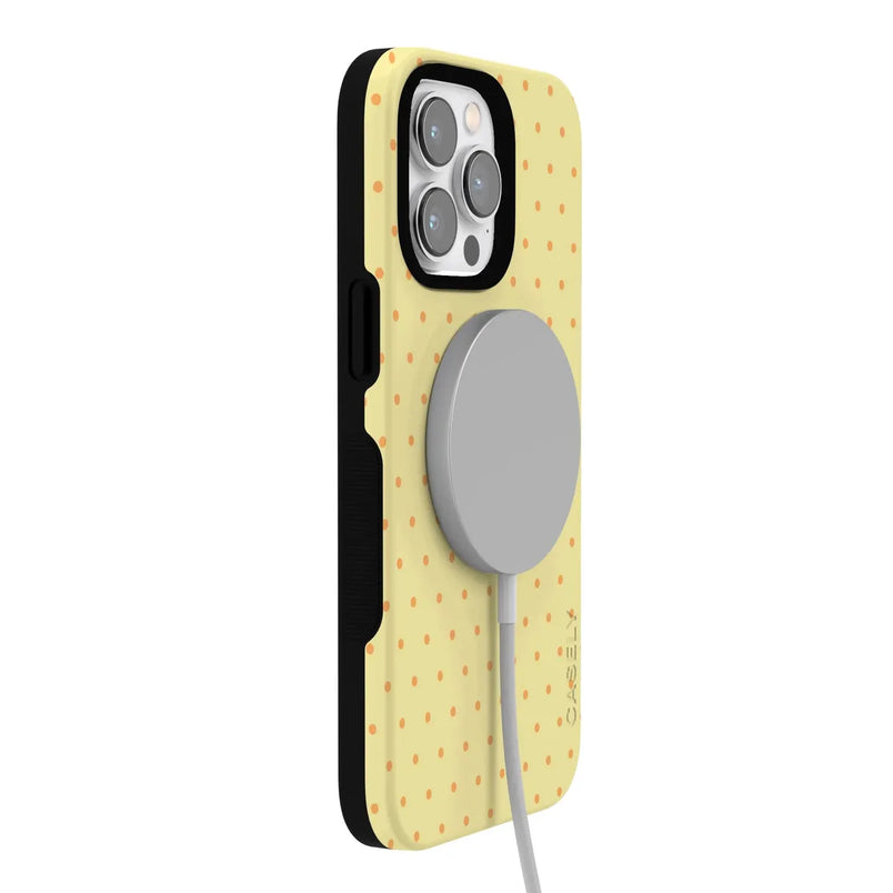 On the Dot | Yellow Polka Dot Case
