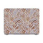 Untamed | Brown & Blue Zebra Laptop Shell - 13.6" MacBook Air