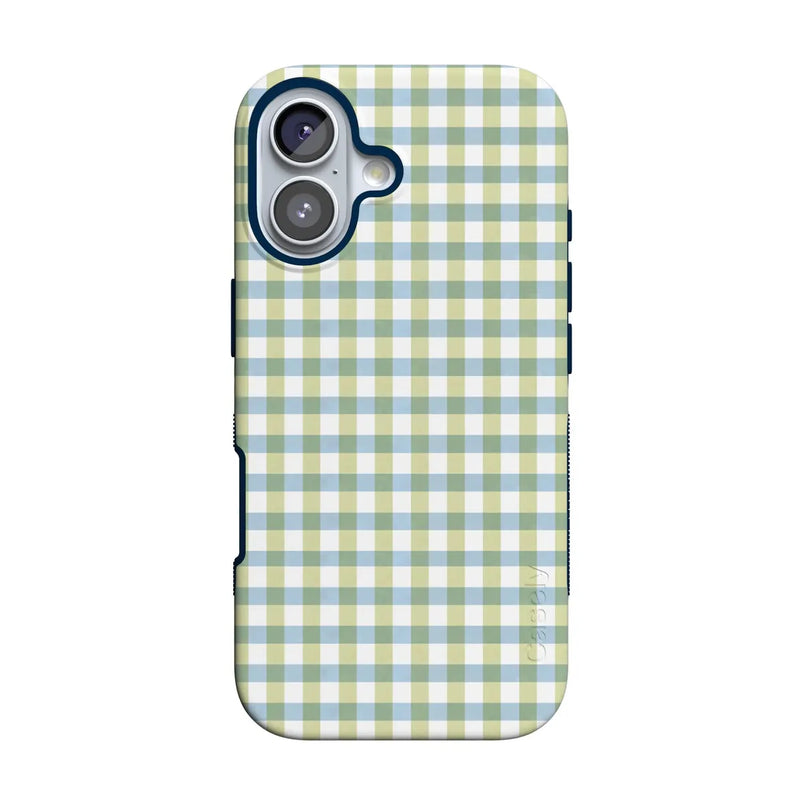 Pastel Picnic | Blue & Green Gingham Case
