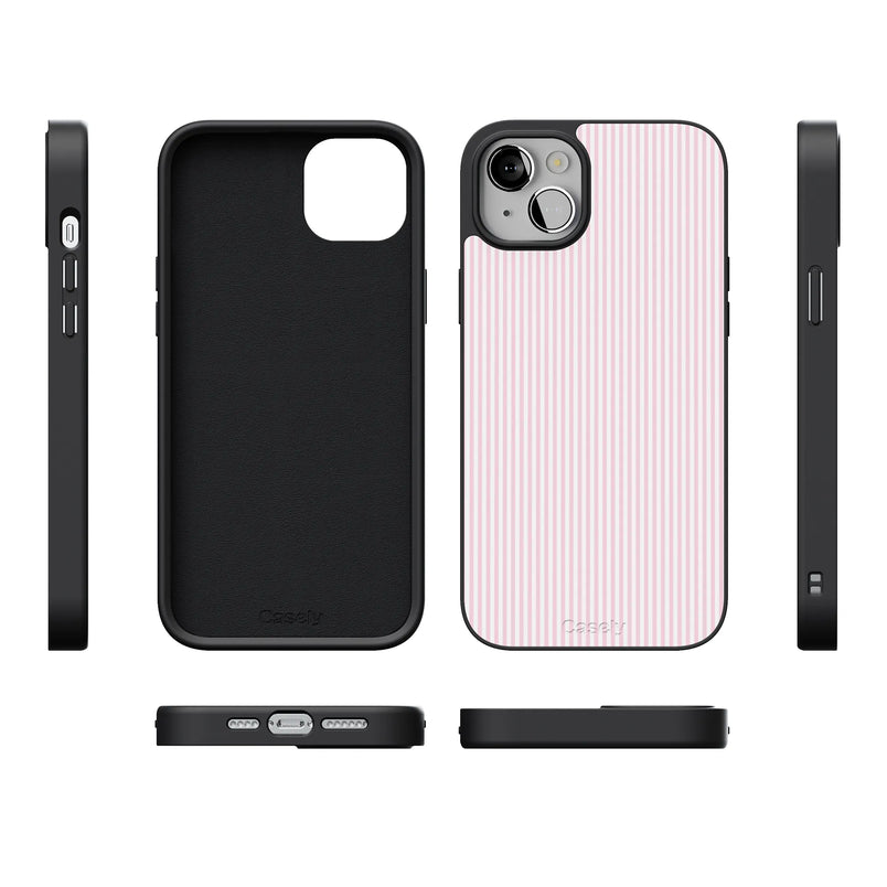 Stripes and the City | Light Pink Pinstripe Case
