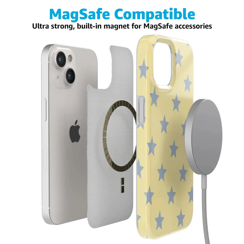Shine Bright | Butter Yellow Stars Case