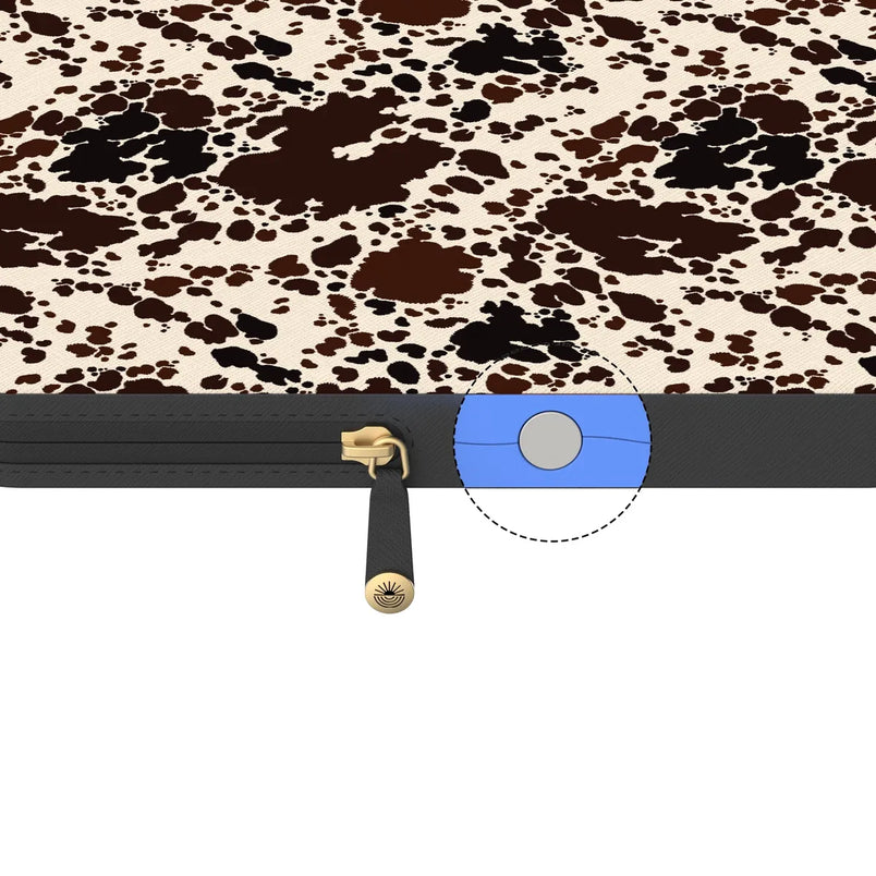 Cowgirl Envy | Cow Print Laptop Case