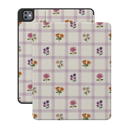 Meadow Check | Floral Gingham iPad Case
