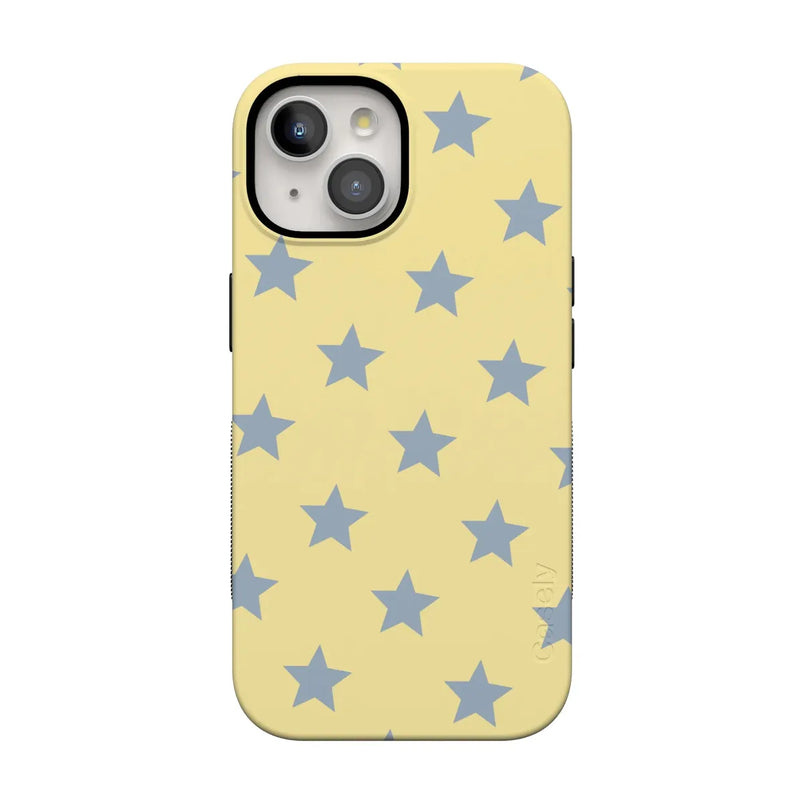 Shine Bright | Butter Yellow Stars Case - iPhone 15