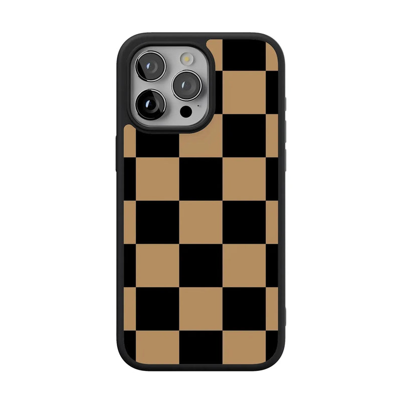 Fit Check | Black & Brown Checkerboard Case