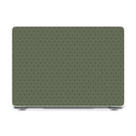 On the Dot | Olive Green Polka Dot Laptop Shell - 14" MacBook Pro