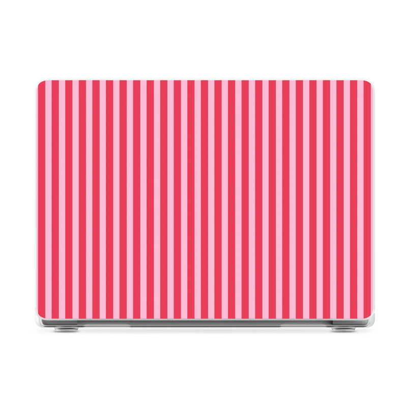 Perfect Stripes | Pink Stripes Laptop Shell - 15" MacBook Air