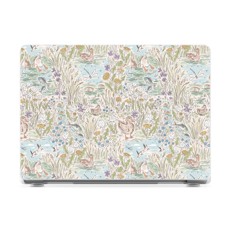The Waddle Path | Duck Pond Laptop Shell - 13" MacBook Neo