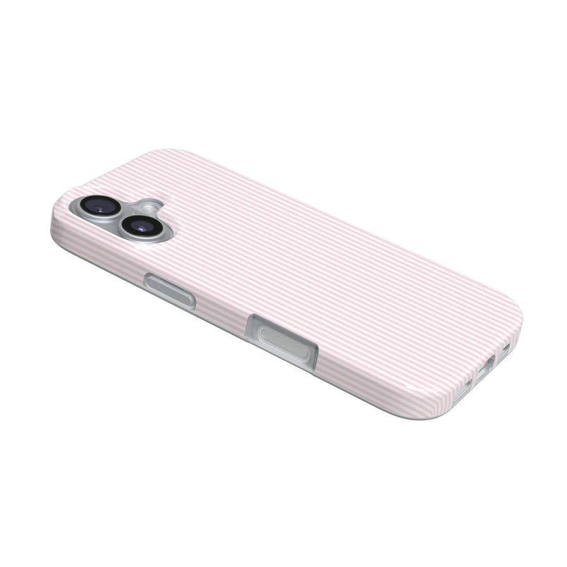 Stripes and the City | Light Pink Pinstripe Case