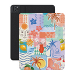 Tropical Heat | Beachy Collage iPad Case