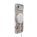 Untamed | Brown & Blue Zebra Case