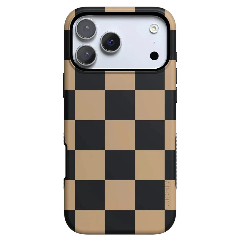 Fit Check | Black & Brown Checkerboard Case