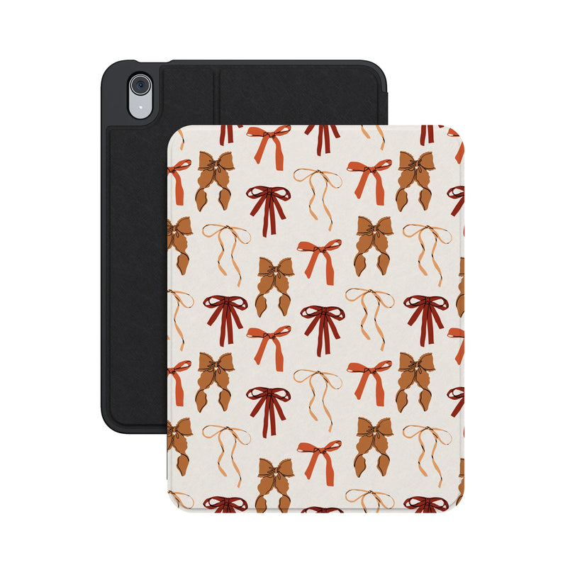 Fall Girlie | Pumpkin Spice Bows iPad Case - iPad 10.9" (10th Gen / A16)