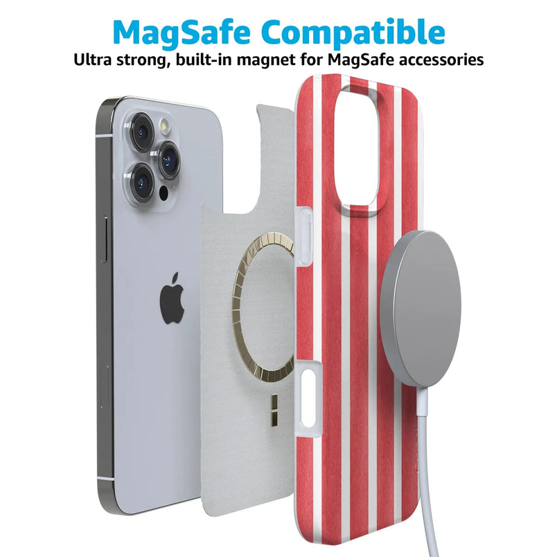 East Coast Summer | Red Stripes Case