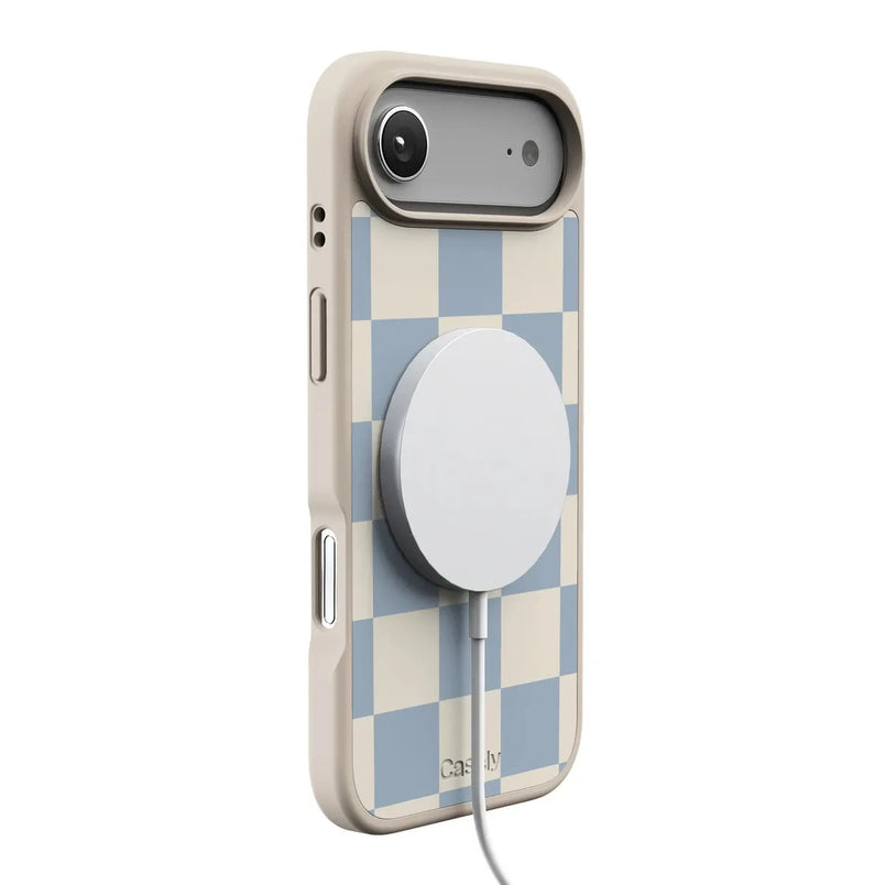 Fit Check | Light Blue Checkerboard Case