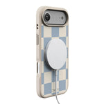 Fit Check | Light Blue Checkerboard Case