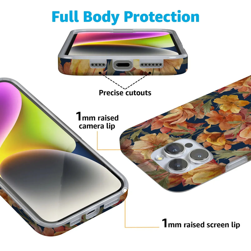 Fallen Gold | Antique Floral Case