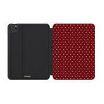 On the Dot | Maroon Polka Dot iPad Case