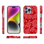 Final Rose | Red & Pink Floral Case