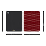 On the Dot | Maroon Polka Dot iPad Case