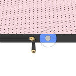 On the Dot | Pink Polka Dot Laptop Case