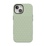 On the Dot | Green Polka Dot Case