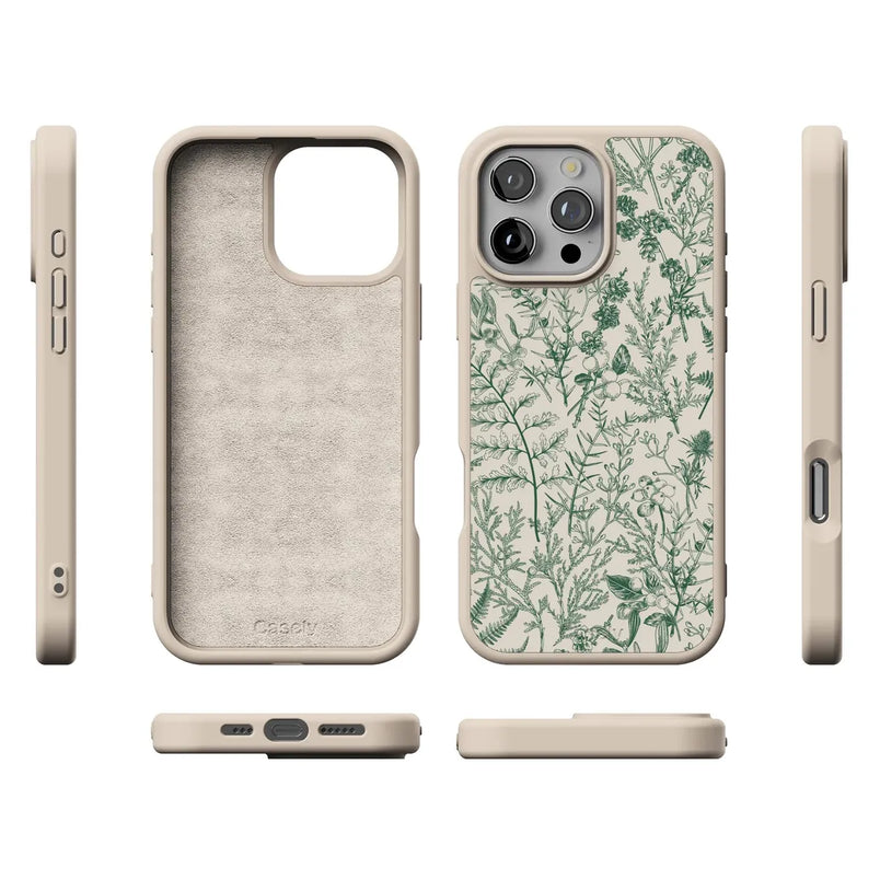 Sage Garden | Green Floral Case