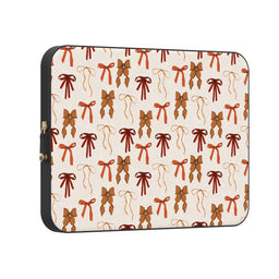Fall Girlie | Pumpkin Spice Bows Laptop Case - 16