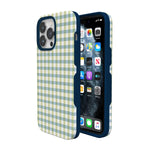 Pastel Picnic | Blue & Green Gingham Case