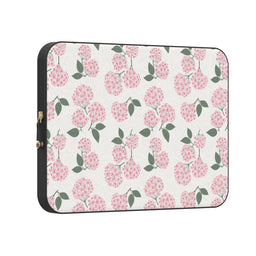 Nantucket Cottage | Pink Hydrangea Laptop Case - 16