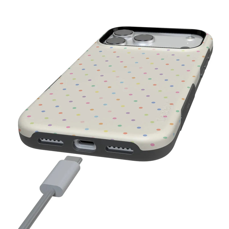 On the Dot | Rainbow Polka Dot Case