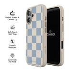 Fit Check | Light Blue Checkerboard Case