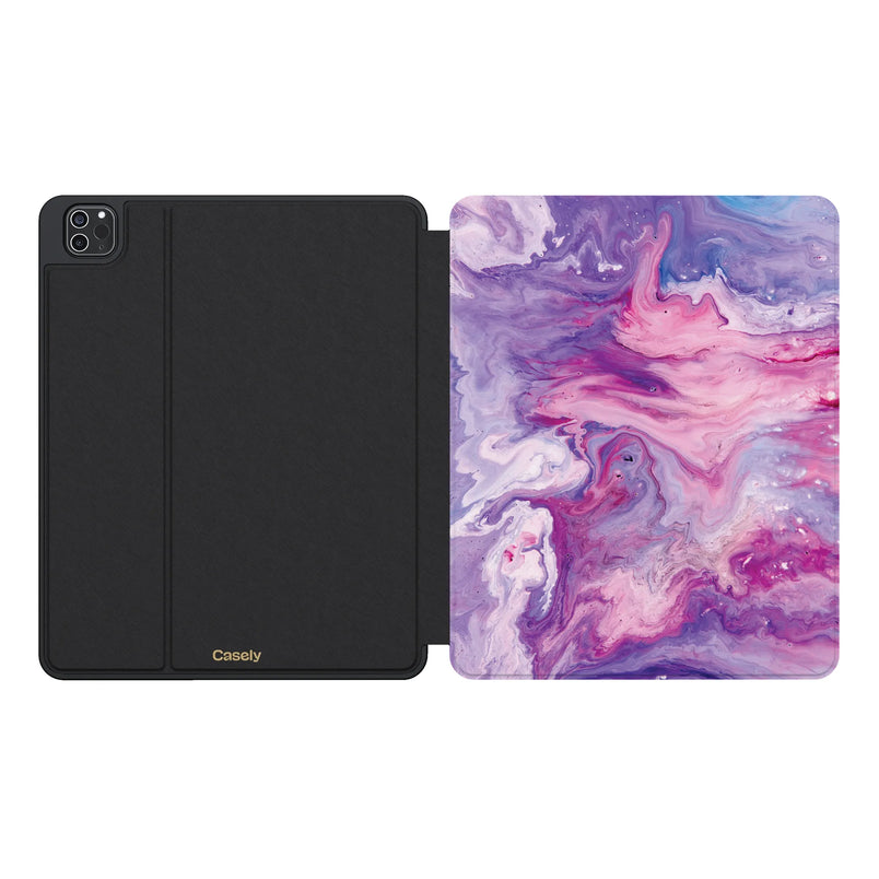 Tie Dying Over You | Purple Marble iPad Case