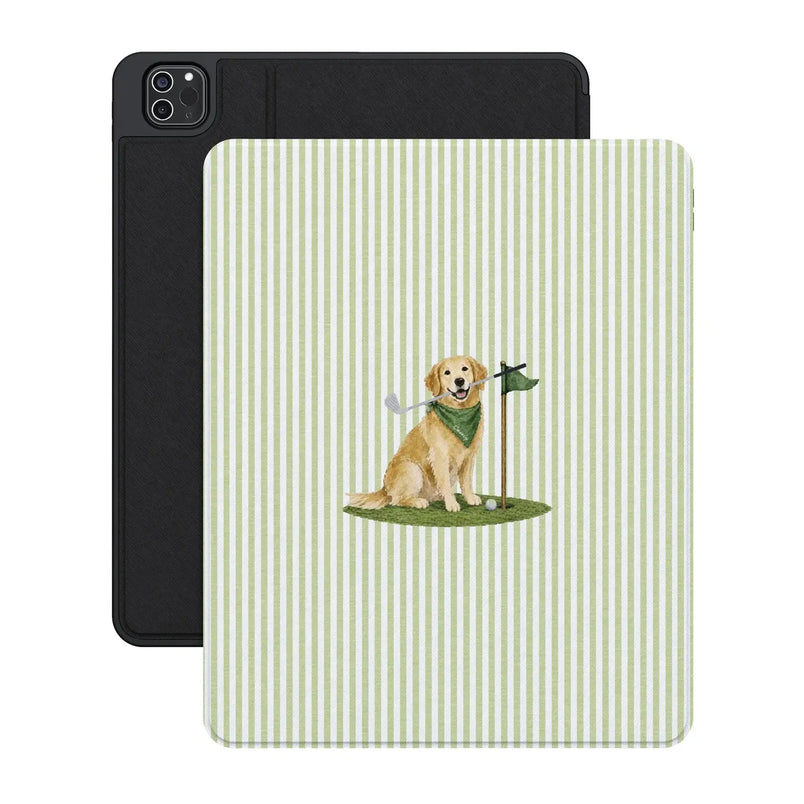 Golden on the Green | Clubhouse iPad Case - iPad Pro 12.9" (M2, 2022)