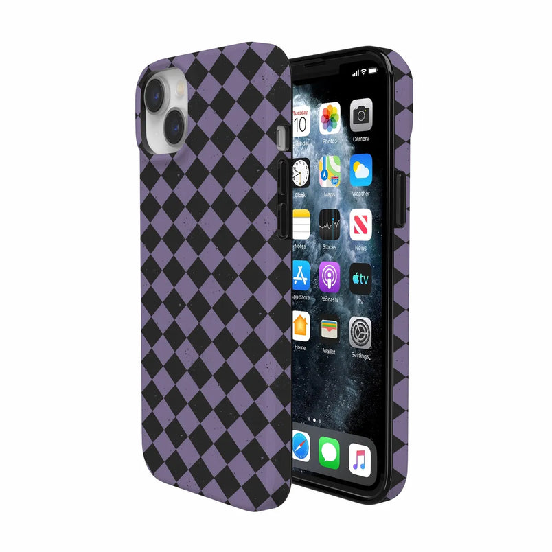 Midnight Hex | Purple Checkered Case