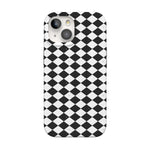 Salem's Hex | Black & White Checkered Case