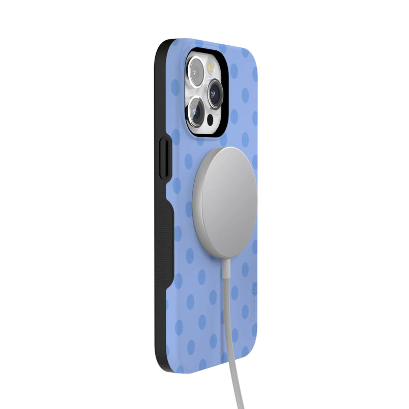 Spotted in SoHo | Periwinkle Polka Dot Case