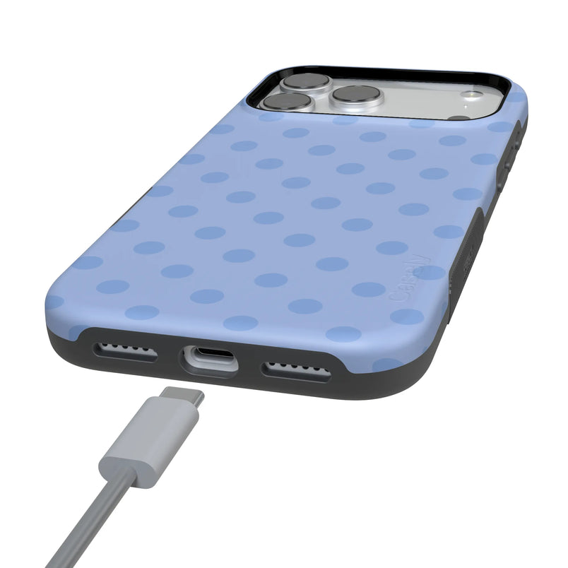 Spotted in SoHo | Periwinkle Polka Dot Case