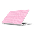 Sweet Jam | Light Pink Gingham Laptop Shell