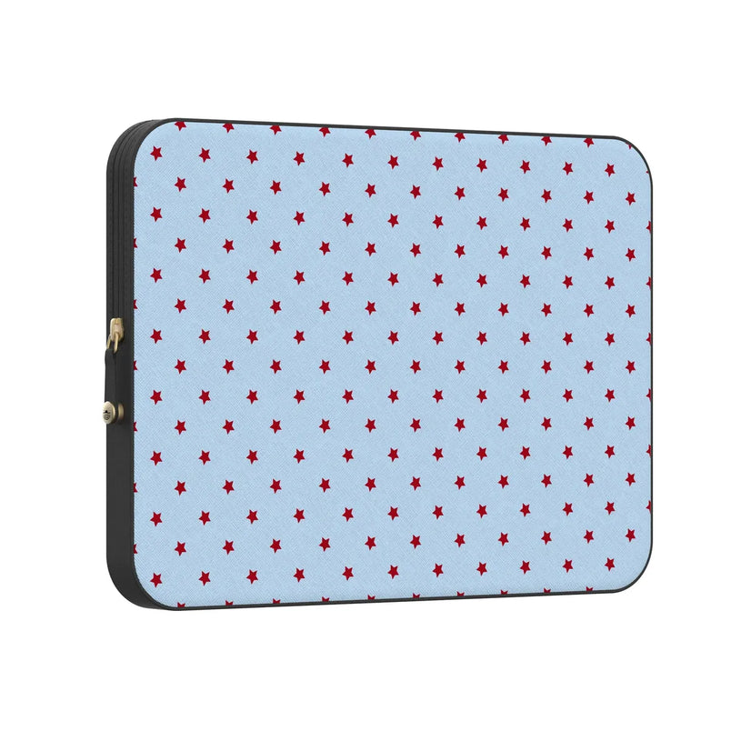 Tiny Stars | Red & Blue Laptop Case