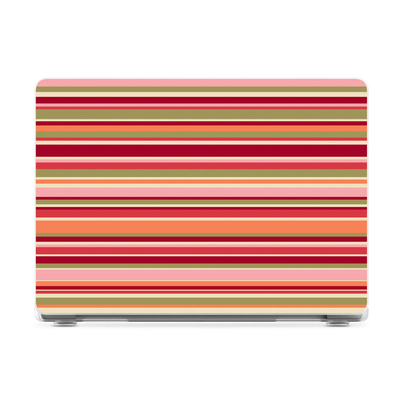 Citrus Stripes | Poolside Print Laptop Shell - 13" MacBook Neo