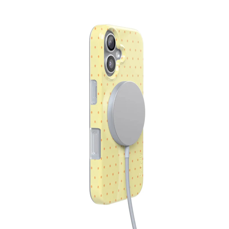 On the Dot | Yellow Polka Dot Case